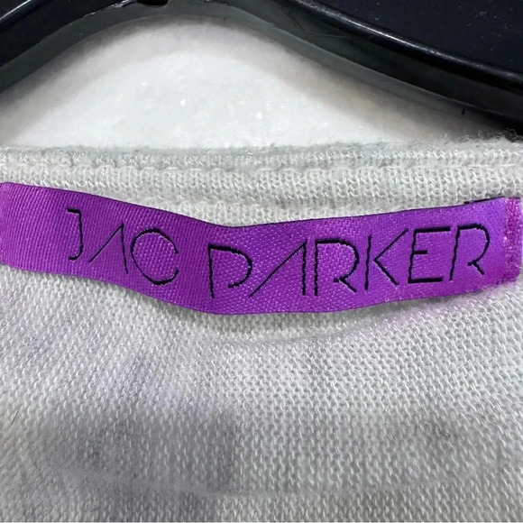 Jac Parker Women’s Lace Up Pullover Sweater Size Large - Picture 4 of 8